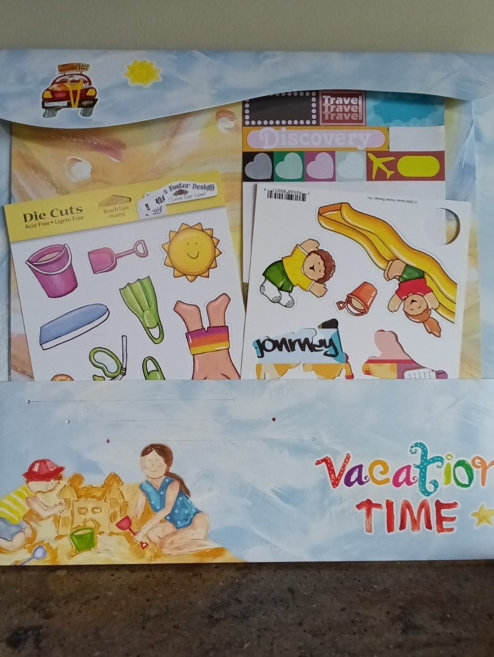 Assorted Multicolor Kid Scrapbook Paper & Sticker Bundle - Picture 10 of 11